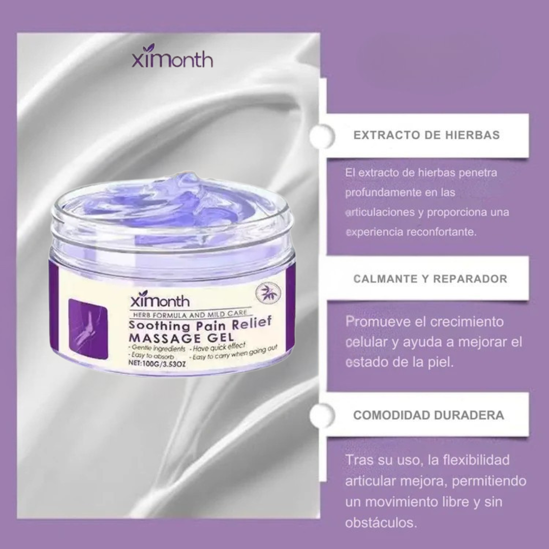 Gel Ximonth de masaje - Confort para tus articulaciones