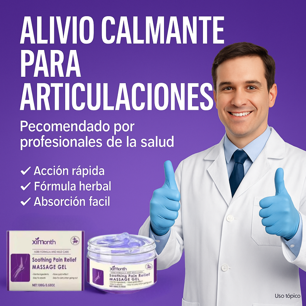 Gel Ximonth de masaje - Confort para tus articulaciones